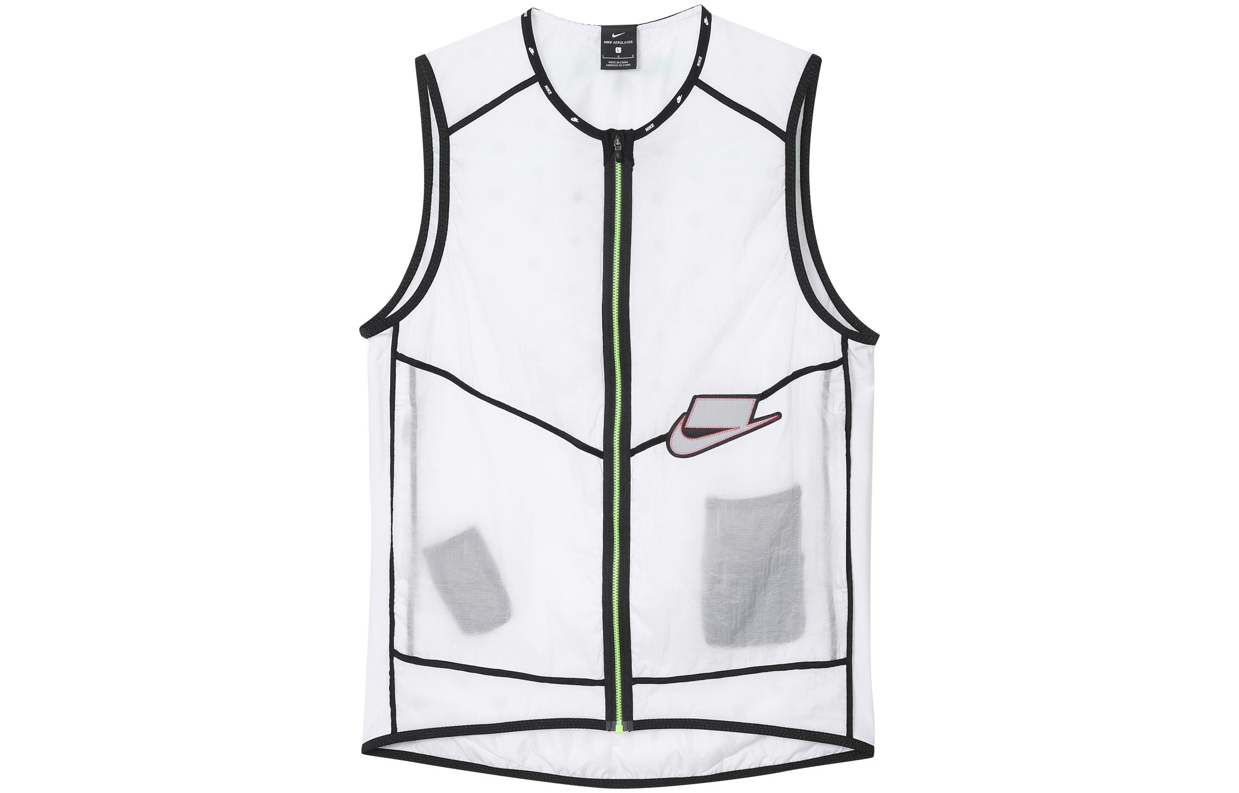 Nike Vests Men s White Collarless Moderate Other BV5620-100 XL