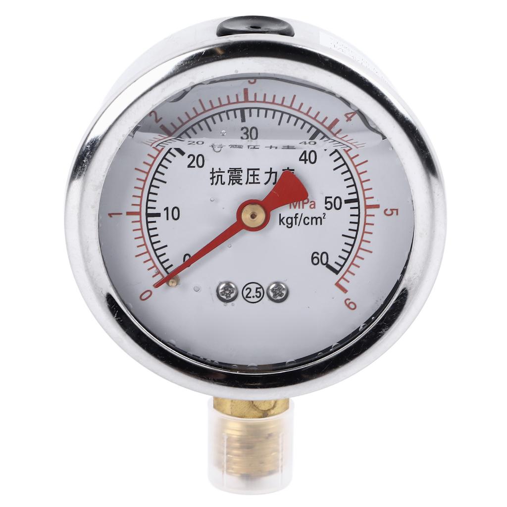 Pressure Gauge Class 1.6 Anti Seismic High Accuracy Industrial Pressure Dial Tester for Electricity Petroleum Chemical