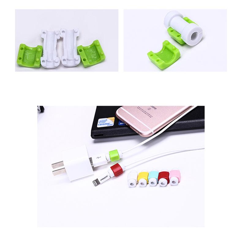 USB Cable Protector Earphone Wire Cord Protection Cover Data Charger line Protective Sleeve For Apple iphone 11 12 XR XS Max Pro