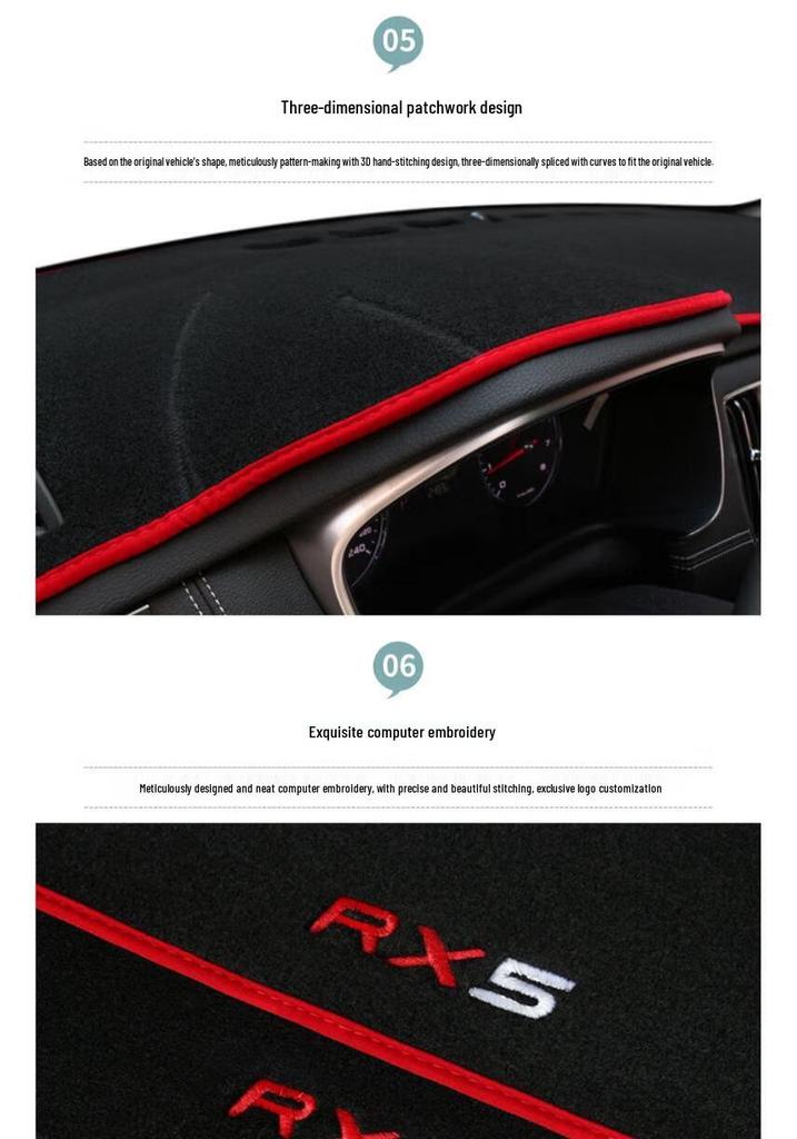 BYD Han EV Dashboard Sunshade Mat - Heat Insulation, Sun Protection, Interior Modification