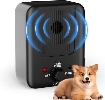 2026 Upgraded Dog Barking Deterrent Devices - 50FT Long Range Automatic Anti Barking Device for Dogs with 3 Modes - Rechargeable Dog Bark Control