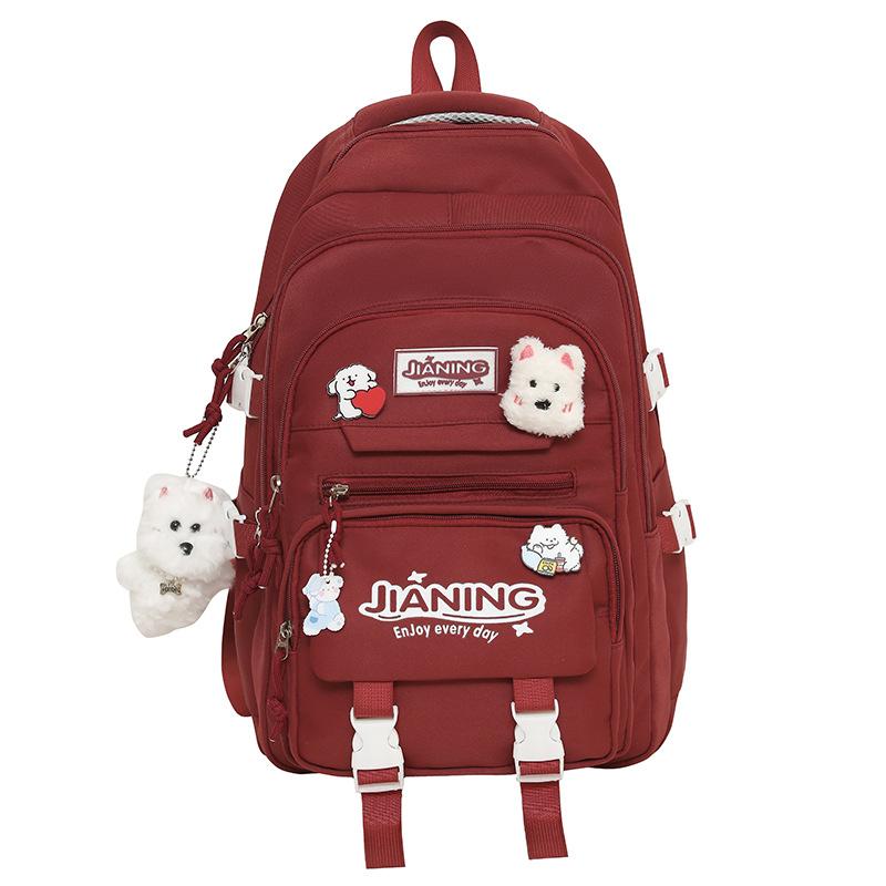 Schoolbags Children Elementary School Girls Junior High School High School College Students Two Piece Backpack