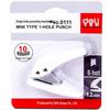 Deli 0111 Handheld Single Hole Punch CN Plug (adapter Included)