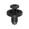 YWLiHcme 50pcs Universal Car Fender Retainer Plastic Clip Portable Vehicle Fastener Rivets 6mm Hole Automotive Push Pins