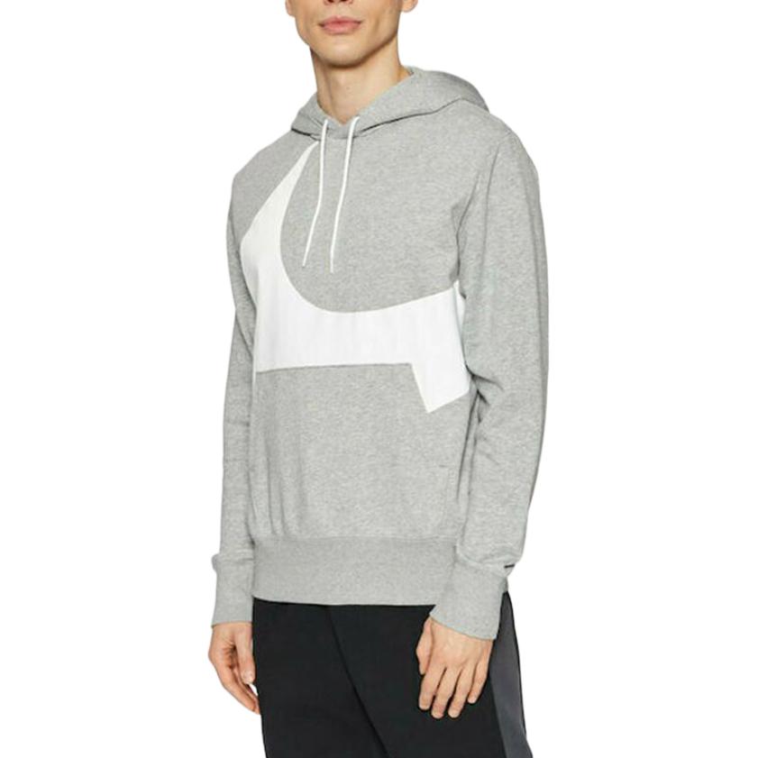 Nike Hooded Long Sleeve Pullover Sweatshirt Men sweatshirts Gray DV8151-063