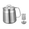 Deep Fryer Pot,Stainless Steel Frying Pot with Handle Tools Soup Basket for Restaurant