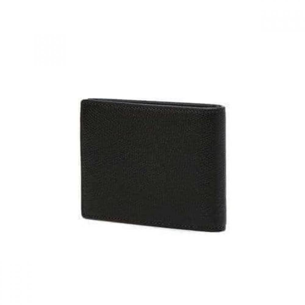 Daks Slim Wallet Black Check Line Dbwa6f854bk