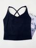 Women's 2025 Yoga Tank Top with Thin Straps, Beautiful Back, and Chest Pad - Perfect for Running and Fitness.