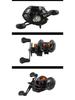 All-Metal Anti-Tangle Baitcasting Reel for Long-Distance Micro Lure Fishing - Black Bass Special