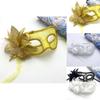 Venetian Masquerade Mask For Adults With Glittering Lace Handcrafted Costume Accessory For Halloween Parties