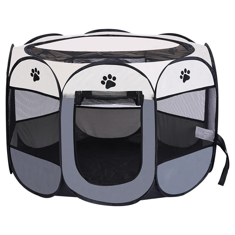 Pet Tent  Octagonal Cage  Fence  Cat Cage  Foldable Cat Cage  Super Home Cat Nest  Four-season Universal Cat Delivery Room