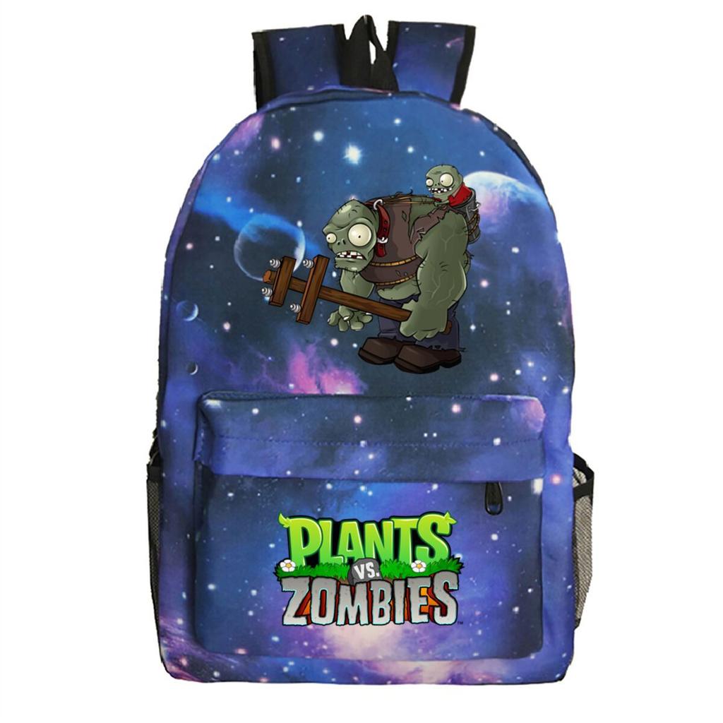 Game Merchandise Plants Vs. Zombies School Bag Casual Simple Backpack