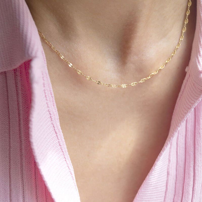 

comma and comma Fanny necklace manon chain