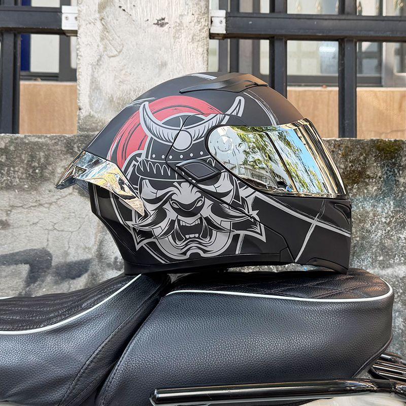 Motorcycle Helmets Men's and Women's Uncovered Helmets Winter Locomotive Helmets Four Seasons Bluetooth Riding