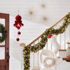 Weihnachtskugel Weihnachtskugeln Hängende Ornamente Beflockt Bruchfest Hängende Dekoration Für Geschäft Zuhause Festival Party Feiertag