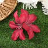 AWAYTR Beauty Rose Duckbill Hairpin Artificial Floral Hair Clips Valentine Headwear Girl Hair Accessories Festival Gift