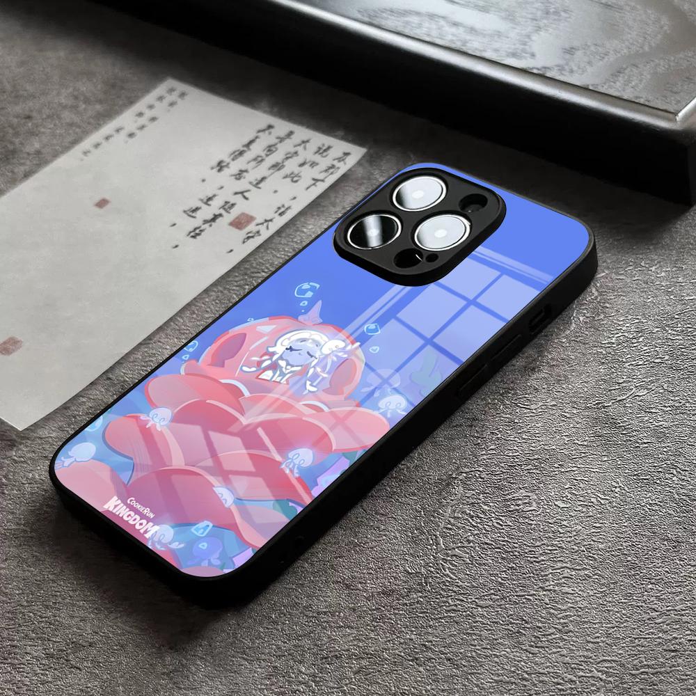 Korean Game C-Cookie Run Kingdom Phone Case For IPhone 17 16 Pro Max 15 Plus 14 Pro 12 11 13 Mini X XR XS Max SE Glass Cover