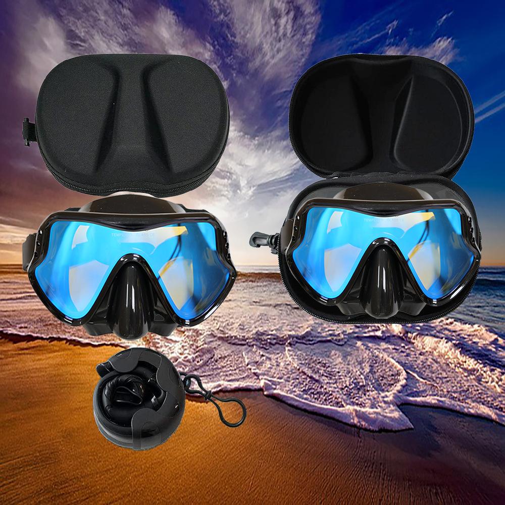 New colorful snorkeling mask diving goggles