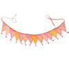 Colorful Birthday Tassel Bunting Flags for Kids' Party or Tent
