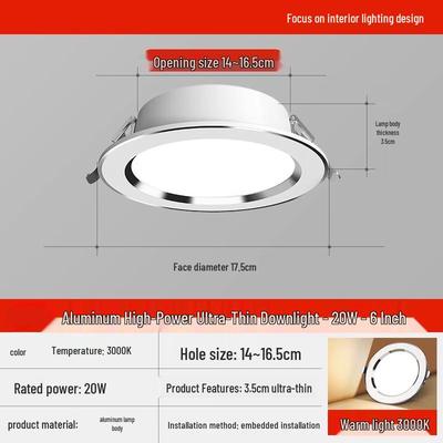 Led világítás – Led-es süllyesztett lámpatestek