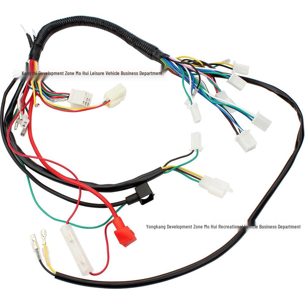 50-110CC ATV Quad Wiring Harness with Anti-theft Function