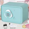 Large Multifunctional Children's Piggy Bank: Rechargeable Password Safe and Mini Savings Box Toy