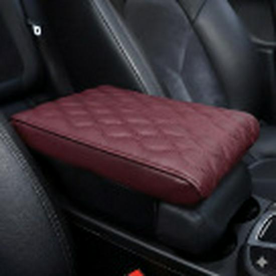 Universal Car Armrest Pad: Memory Foam Center Console Storage & Protective Cover