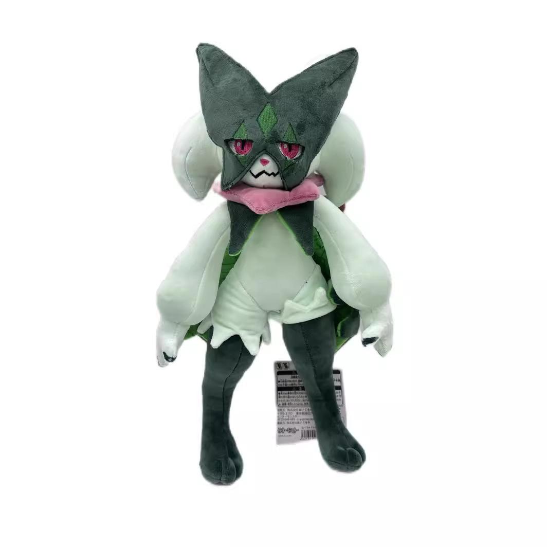 

Новый лист кошка эволюция кукла покемон плюшевые игрушки Sprigito Floragato Evolution Meowscarada плюшевая кукла детская игрушка праздничный подарок
