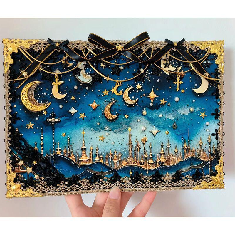 Purple Anime Ita Bag DIY Materials: Lazy Tie & Black/White Background Boards Set