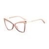 1pc Women's Butterfly Eyeframe Fashion Transparent Lens Autumn Street Holiday Essential Accessories for Returning to School