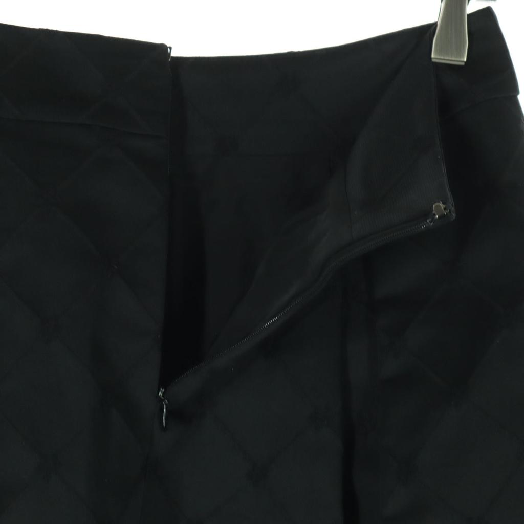 M'S GRACY Floral Mini Length Skirt 38 Black Women Used