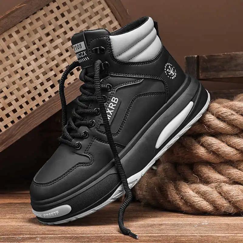 Fashion Platformed Big Sole Shoes Men Casual Men's Colored Sneakers Travel Kit Sports High-end Special Wide Tenis Different
