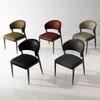 Nordic Luxury Hotel and Home Dining Chair with Backrest