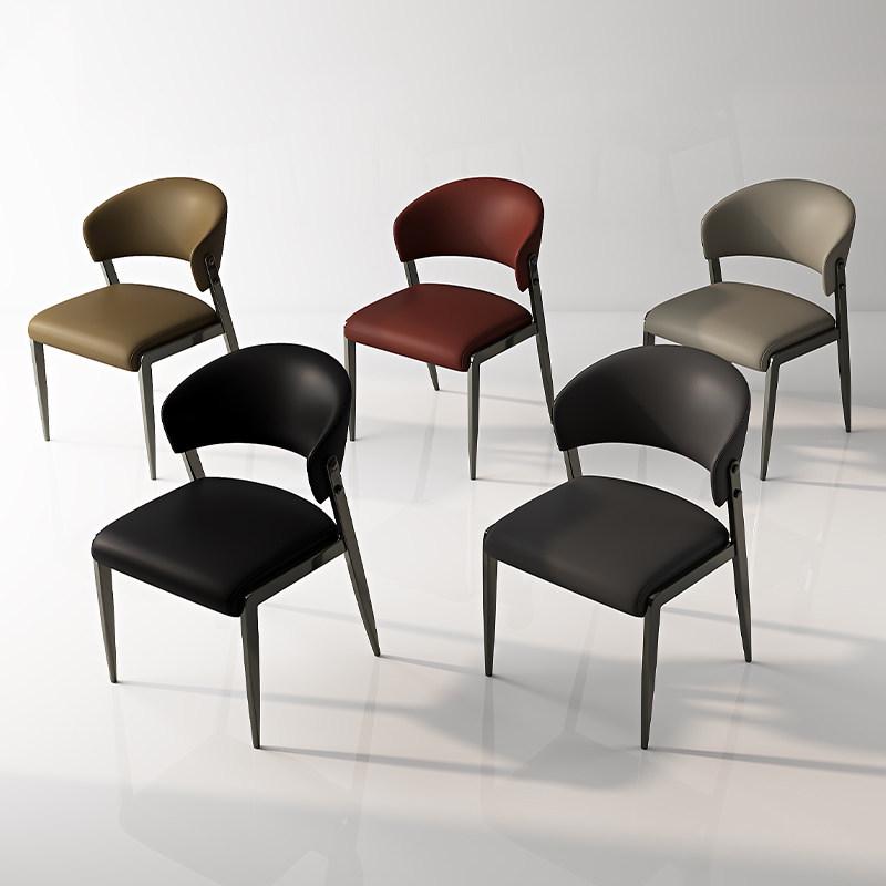 Nordic Luxury Hotel and Home Dining Chair with Backrest