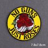 Skull Tarot Cards Fusible Embroidery Patches For Clothes Death Rock Iron On Patches For Clothing Thermoadhesive Patch On Hat/Bag