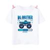 Zum großen Bruder/zur großen Schwester 2026 befördert Gedrucktes Kinder-T-Shirt Kinder Sommer-Outfit Kurzarmhemden Baby-Ankündigungs-Kleidung