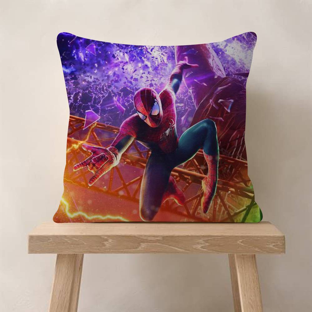 American Cartoon SSpider pc Maple Design Cushion Cover Happy Autumn Harvest Decor Holiday Decorati Pillow Cover