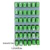 Embossing Alphabet Clay Seal Uppercase Letter Plastic Alphabet Stamps  Craft Supplies