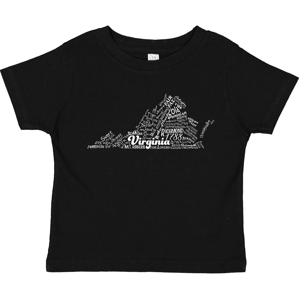 Inktastic Virginia State Word Salad Toddler T-Shirt Home Old Dominion Richmond 160