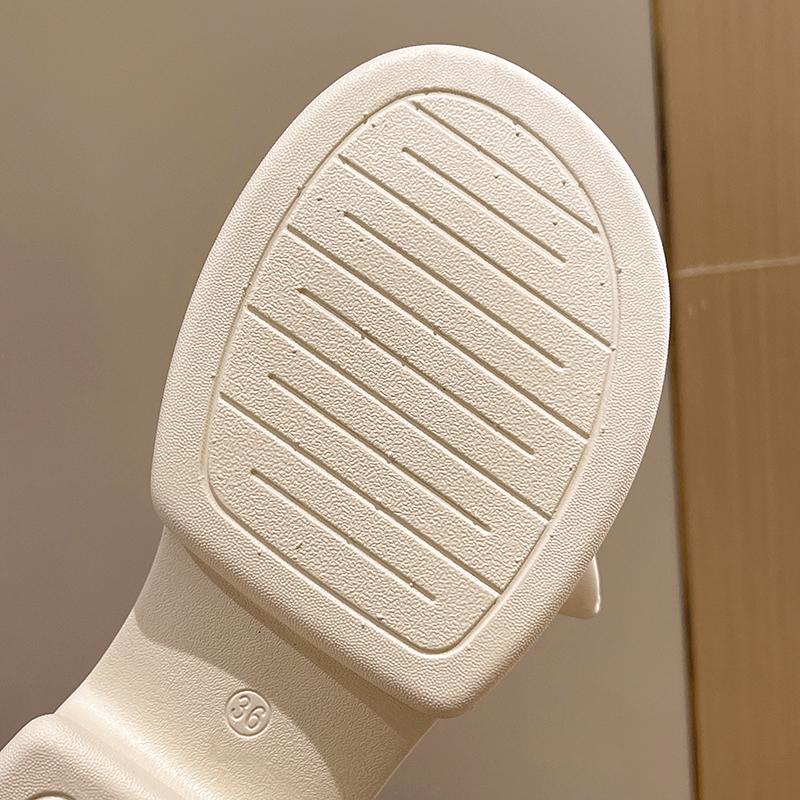 WTEMPO темпераментные тапочки с бантом на толстой подошве для женщин — фото 12