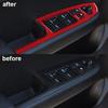 For Acura TSX 2003-2008 Car Interior Decorative Accessories Car Carbon Fiber Black Stickers