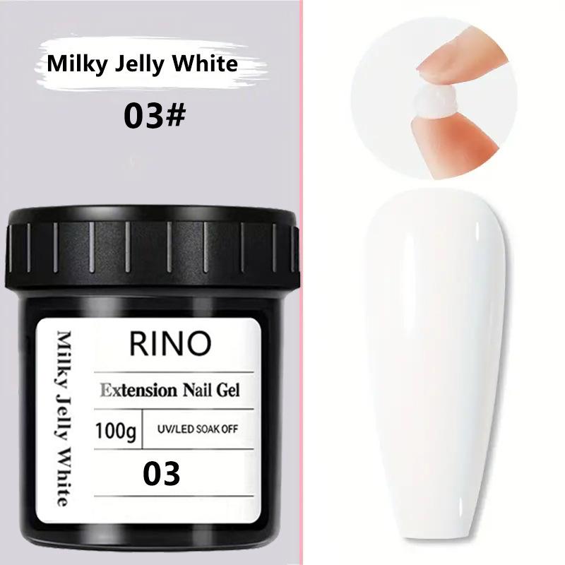 

Набор 3-в-1 для наращивания ногтей гелем: УФ гель для наращивания, базовое покрытие и закрепитель