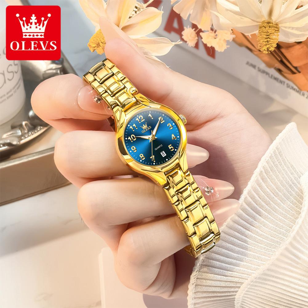 OLEVS Women Watch Luxury Original Brand Waterproof Luminous Quartz Watch Automatic Date Ladies Watches Wristwatch