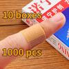 1000 Pcs Bandages Waterproof Healing Patches Heel Anti-Scratch Wound Band-Aids