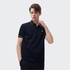 Fila Logo Striped Polo Shirt Men Tops Legendary-Blue F11M311102F-NV