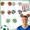 World Cup Football Theme Party Decoration Headband Fan Cheering Photo Prop Basketball Football Headband