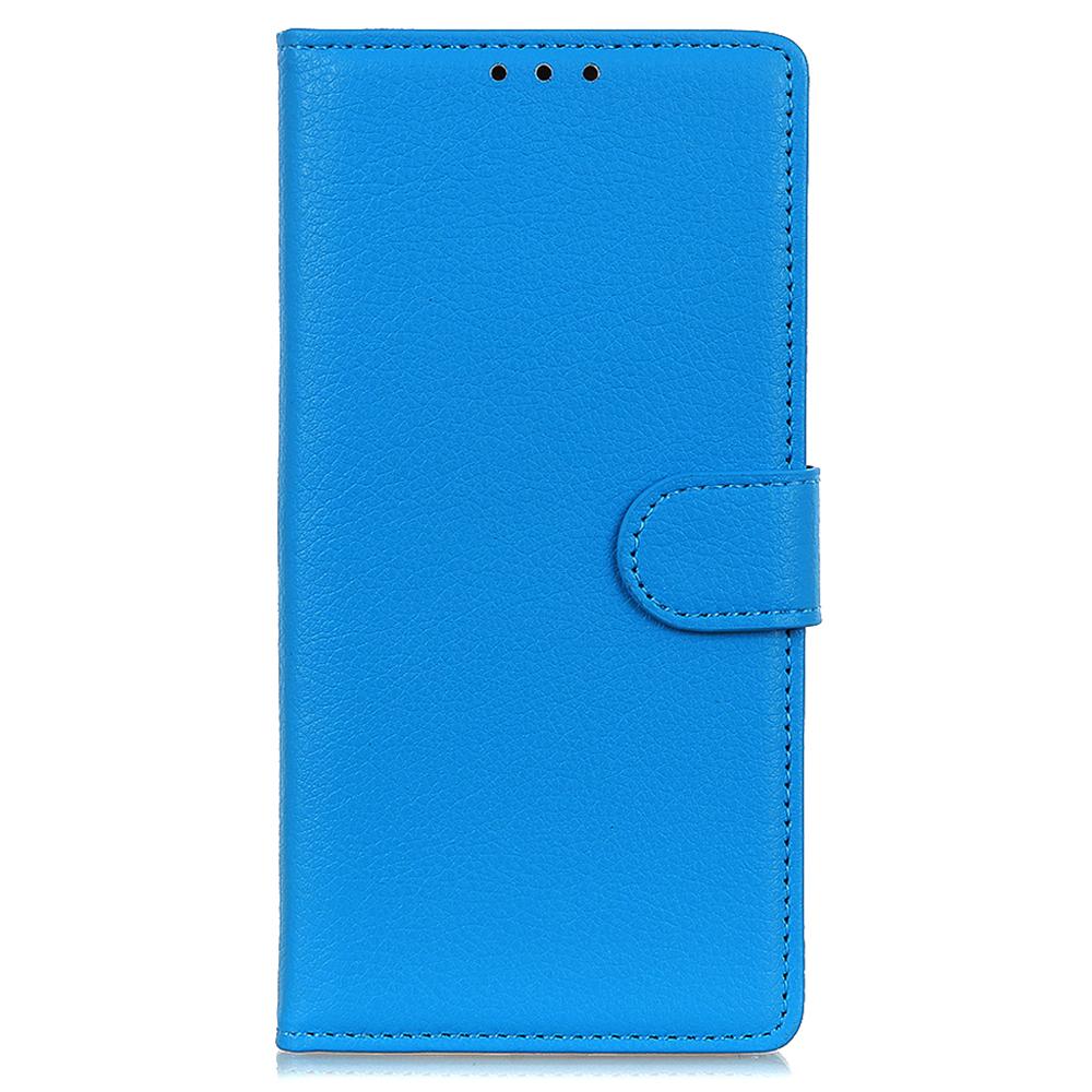 Mobile Case for Google Pixel 8 Litchi Texture Leather Wallet Flip Stand Drop-proof Phone Cover