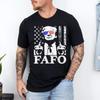Maglietta Divertente Fafo Trump Fafo Americana USA