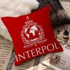 IInterpols LOGO Pillowcase Toon Gift Cushion Cover Bedroom Home Sofa Chair Seat Decor Pillow Case