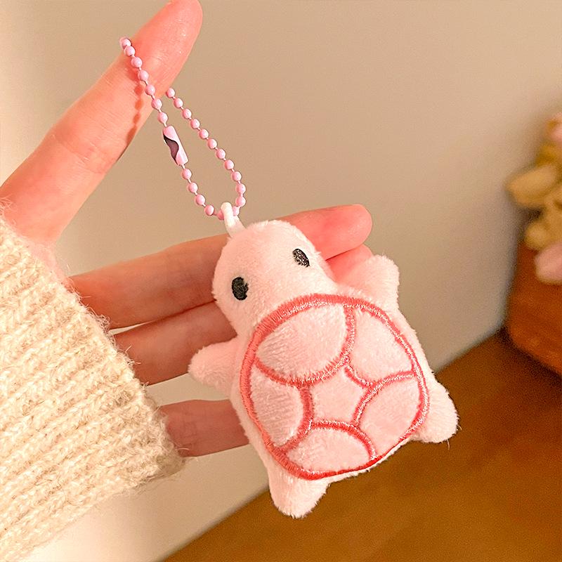 Charmantes Plüschtier-Anhänger: Niedliches Schlüsselanhänger-Ornament & Rucksack-Dekoration für Straßenstand-Aktionen.